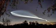 SpaceX rocket launch lights up Arizona sky