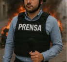 157 pesos al mes es el costo de proteger la vida de un periodista en México con un chaleco blindado