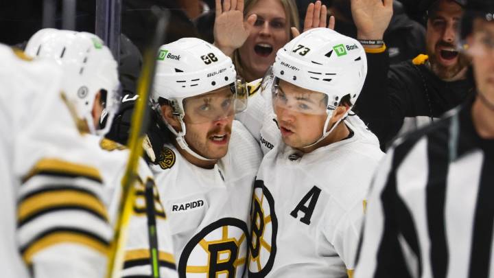 David Pastrnak insists expectations have not changed for Bruins