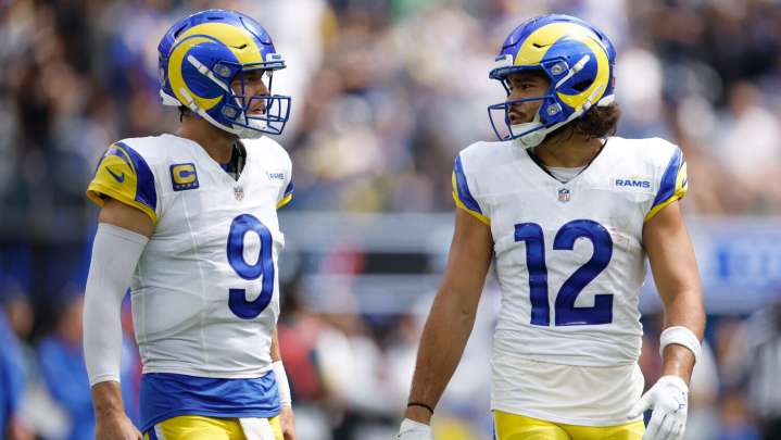 Puka Nacua Starts Bleeding From Eye, Heads To Locker Room