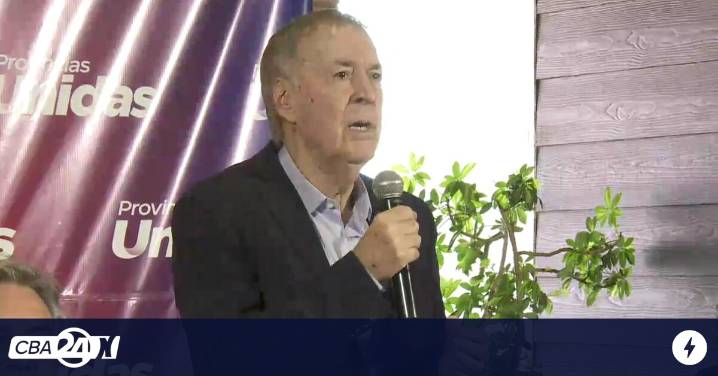 Juan Schiaretti: “Milei no es lo nuevo y el kirchnerismo es una llamita que se apaga”