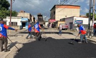 Inician labores de bacheo en la carretera nacional Güigüe