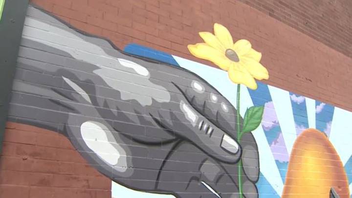 Artists create murals for Boston’s first annual BLKOUT Walls Festival