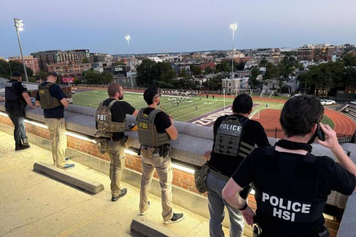 Trump threatens to take over DC police again over immigration operations