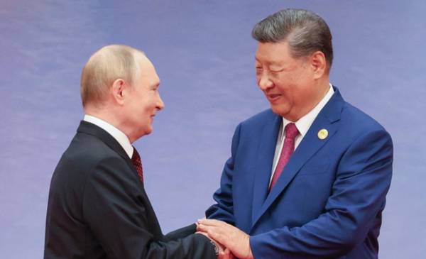 El eje antioccidental: Putin, recibido por Xi en China