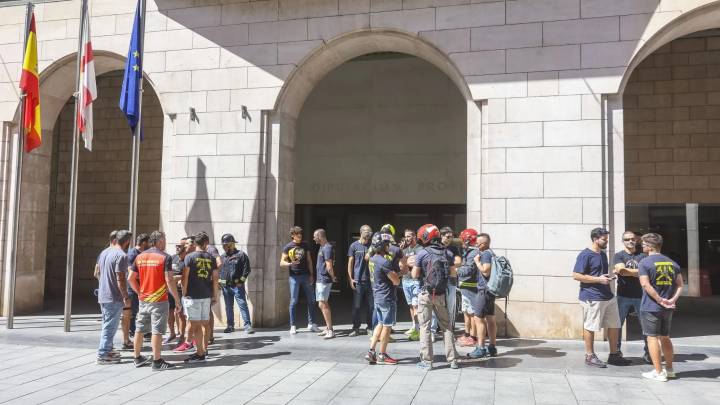 La DPH cita a los bomberos a una reunión a pocos días de que comience la huelga