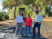 La Junta invierte más de 46.000 € en la mejora de caminos agrícolas en Hinojos
