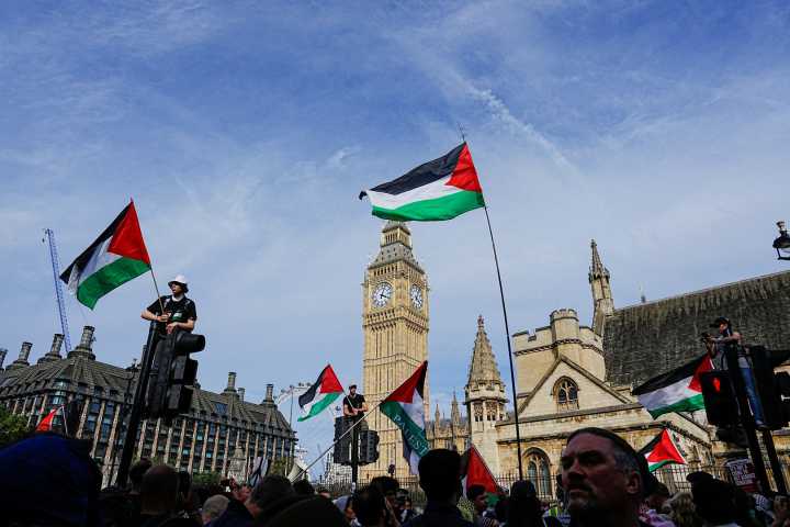 Why is Britain being sued for the Israel