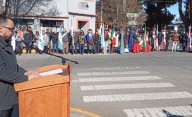 Taccetta junto a colectividades de la ciudad conmemoraron en Esquel el Día del Inmigrante