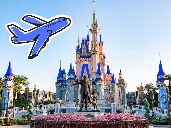 I booked a flight to Disney World for only $216