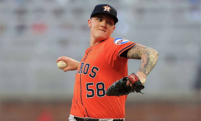 Astros derrotan por 6-2 a Bravos con gran pitcheo de Hunter Brown