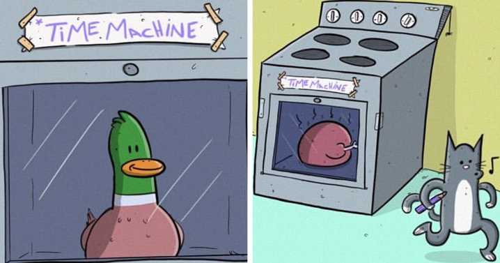Artist Makes Funny Comics With Unexpected Endings And A Pinch Of Dark Humor (19 Pics)