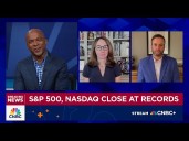 S&P 500 and Nasdaq close at record high