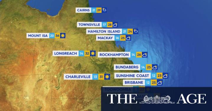 National weather forecast for Monday September 8