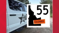 Highway 55 closed due to brush fire near Avimor