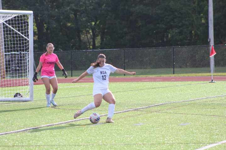 NDA Hingham girls soccer gets first season win, hands Natick first shutout since 2023