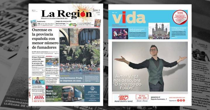 La portada de La Región de este domingo, 14 de septiembre