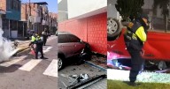 Tacna: Cuatro heridos, una moto incendiada y auto abandonado dejaron fin de semana