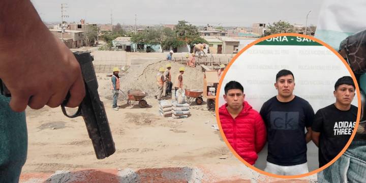 Cae banda dedicada a la extorsión de obras en La Victoria: exigían S/2.000 a una abuelita para dejarle construir su casa