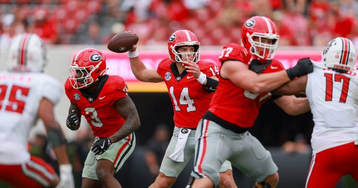 Georgia patching it together on the offensive line heading into Tennessee
