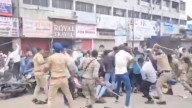 Protest against 'I Love Muhammad' graffiti on road turns violent...