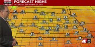 Slightly cooler temperatures Saturday, however, we are not done with the 80s just yet