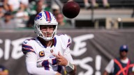 Bills’ Josh Allen shares special moment with kid at game with Jets fan uncles