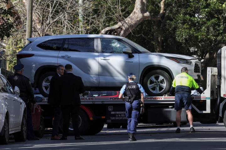 Man charged after crashing SUV into Russian consulate gates in Sydney