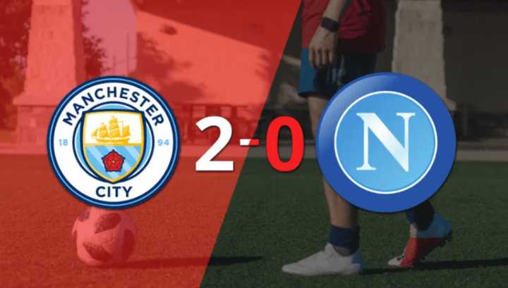 “City se estrena con victoria: 2-0 sobre Napoli en el Etihad con registro histórico para Haaland”