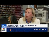 Tapestry CEO on brand growth, the Gen Z consumer and luxury competition
