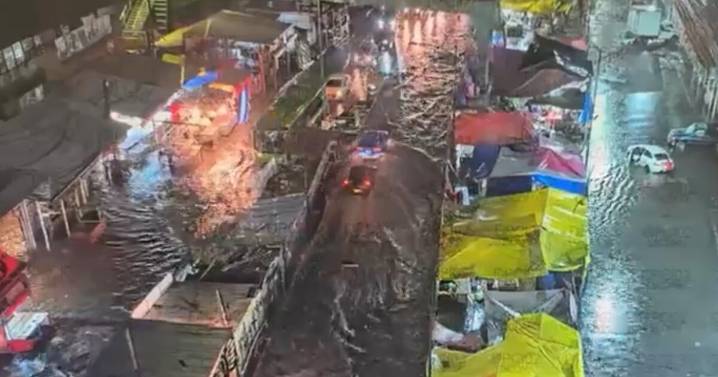 Inundaciones en Pantitlán: así quedaron el paradero y el Metro tras las lluvias