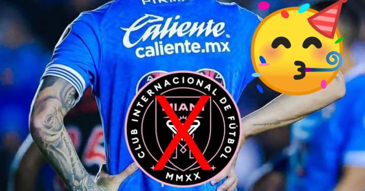 Está en el mejor momento de su carrera y celebró quedarse en Cruz Azul en lugar de irse al Inter Miami