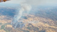 El incendio de Calañas sigue en fase de emergencia y queda controlado el de Bonares