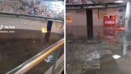 Lluvia afecta servicio en Metro, Metrobús y Cablebús; reportan inundación en estación San Lázaro