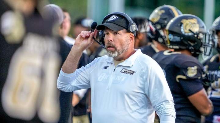 Bryant football score over UMass 27-26 for first win over FBS team