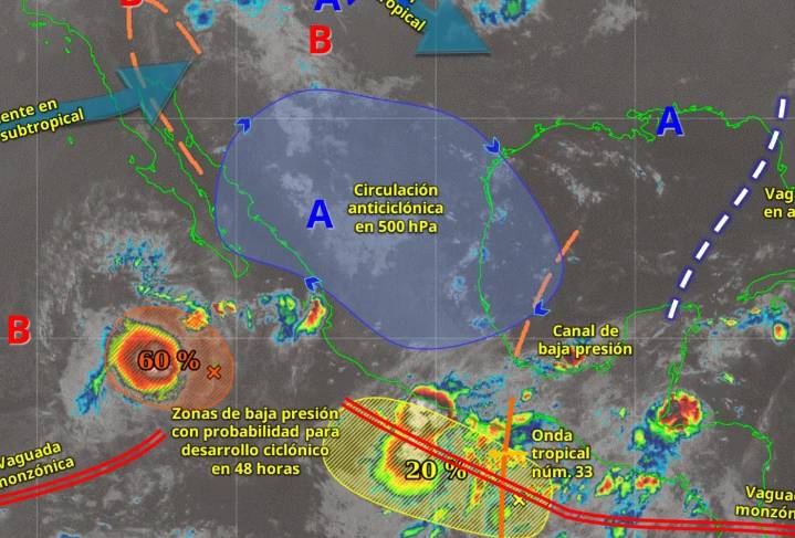 Clima en Guadalajara hoy: Lluvias dispersas para este fin de semana