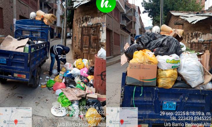 Vecinos irresponsables afectan limpieza y ornato urbano