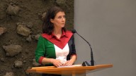 Dutch MP sent out of parliament for wearing colours of Palestine flag