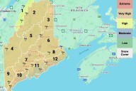 Weather service warns of fire danger, overnight freeze in Maine
