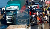 Choque en el puente interprovincial: falleció un hombre de 57 años por las lesiones contraídas en el siniestro