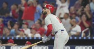 Harper homers and NL East-leading Phillies beat Marlins 4
