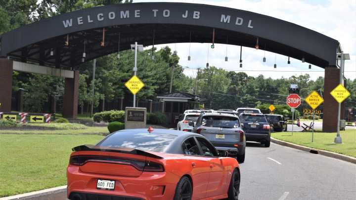 Joint Base MDL on lockdown, personnel advised to 'take cover'