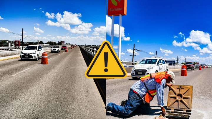 Por limpieza, puente Francisco Villa tendrá cierres parciales esta semana; estos son los días