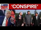 Trump accuses Xi, Putin, Kim Jong Un of conspiring against US