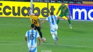 En vivo: la Selección Argentina pierde ante Ecuador y juega con uno menos por la roja a Otamendi
