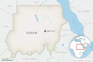A landslide in Sudan's Darfur wipes out a village, killing more than 1,000 people