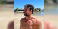 Griselda Siciliani y el juego de seducción con Luciano Castro en playas de Brasil