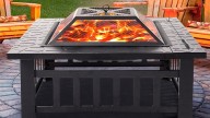 Walmart deal, save on an outdoor fire pit table for fall weather