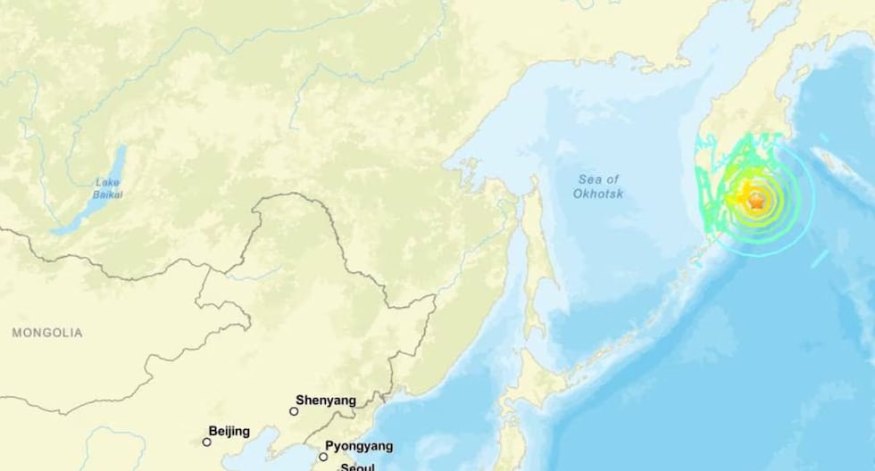 Retiran alerta de tsunami tras terremoto de magnitud 7,8 frente a costas del oeste de Rusia | Kamchatka 