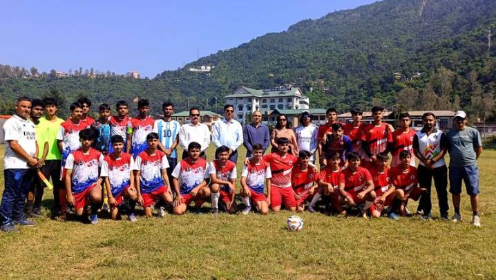 DAV Centenary Public School, Mandi, inaugurates football tournament
